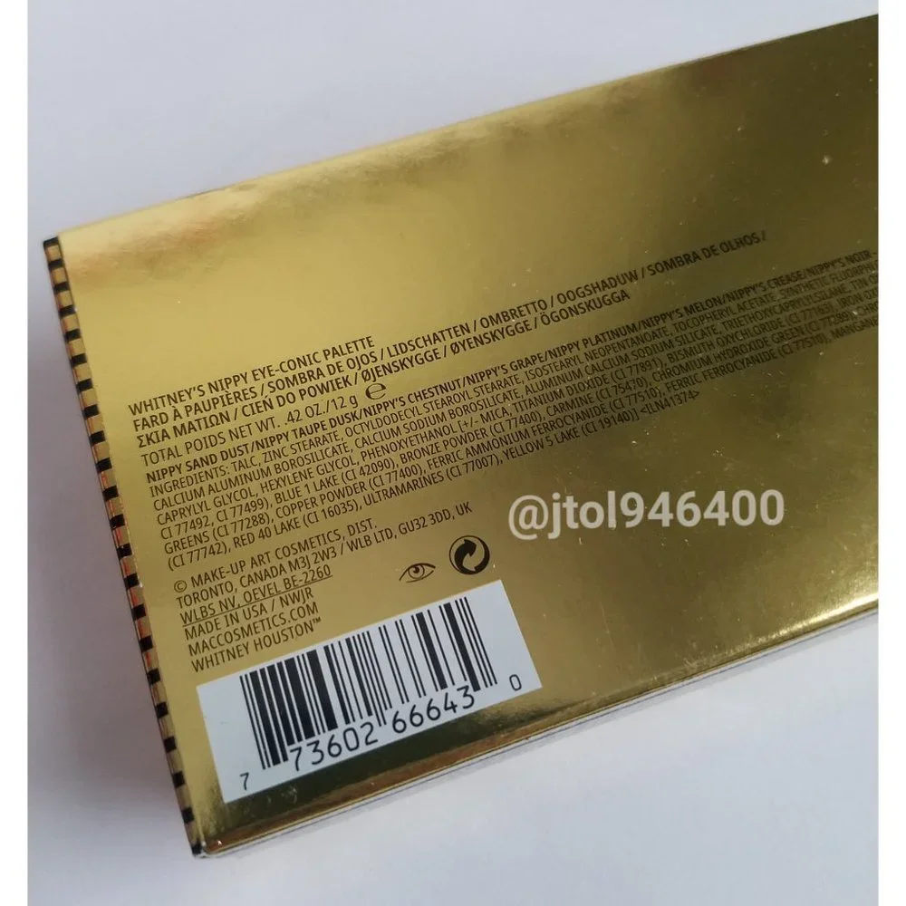 Mac Whitneys Nippy Eye Conic Eyeshadow Palette